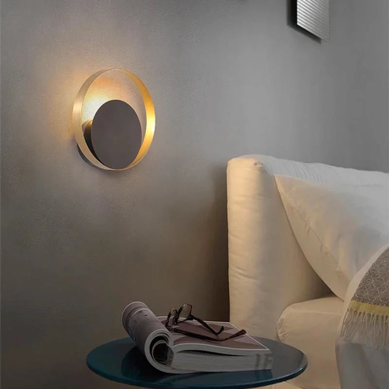 Modern Wallbathroom Vanity Fixture Black Sconce LED Indoor Wall Lights