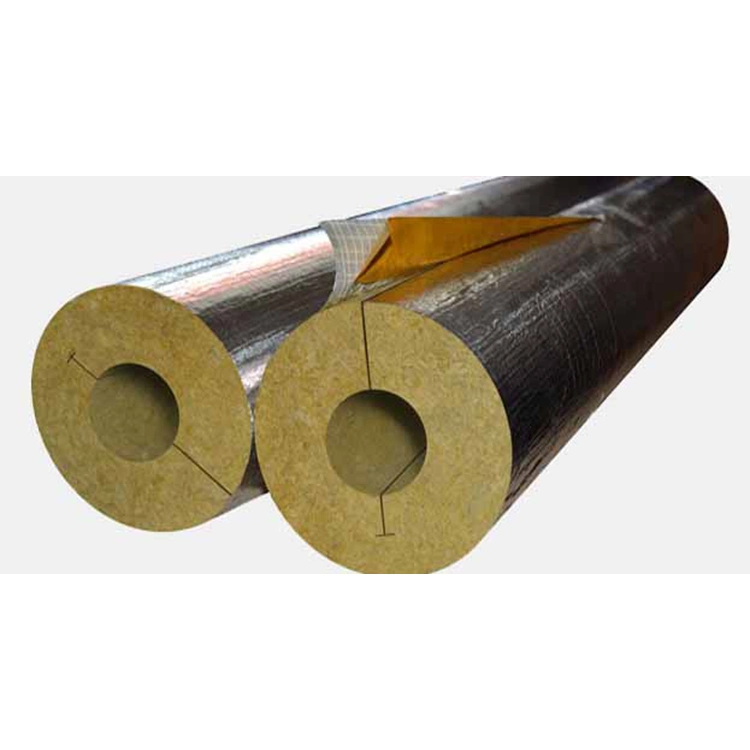 Rock Wool Pipe Thermal Insulation for Solar Water Heater Pipes