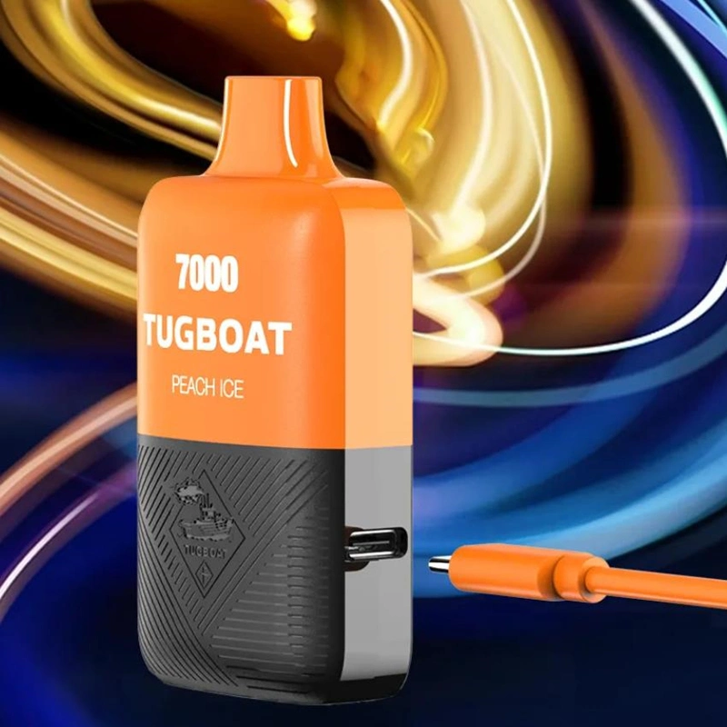 Vape I Großhandel/Lieferant Einweg Mini E-Cig Tugboat Super Pod Starter Kit 7000 12000 Puffs Vaporizer