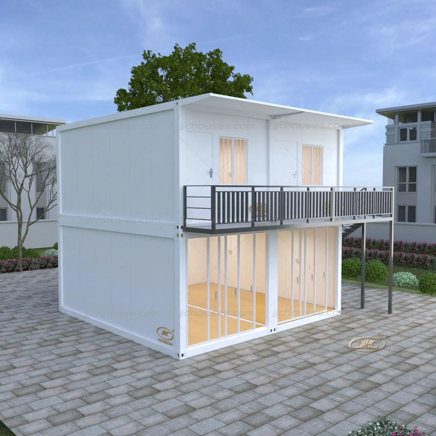 Baustelle Dormitory Building Vorgefertigte Mobile House Container