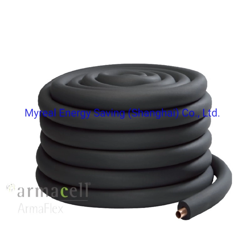 Cellule Flexible résistant à la chaleur douce EPDM &amp; NBR/PVC mousse en caoutchouc isolant pour tuyaux en tube