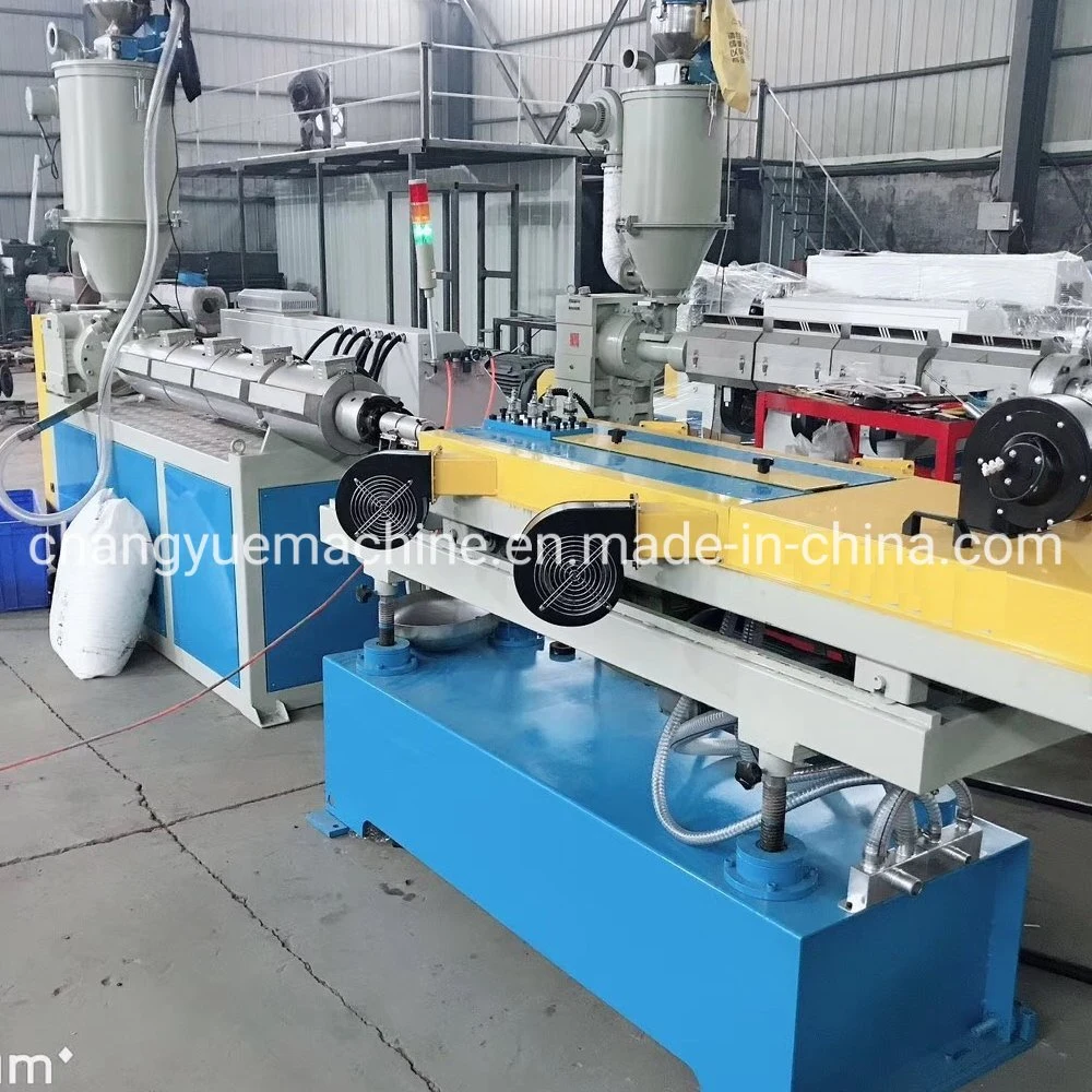 Long Service Life PVC Single Wall Corrugated Pipe Production Line