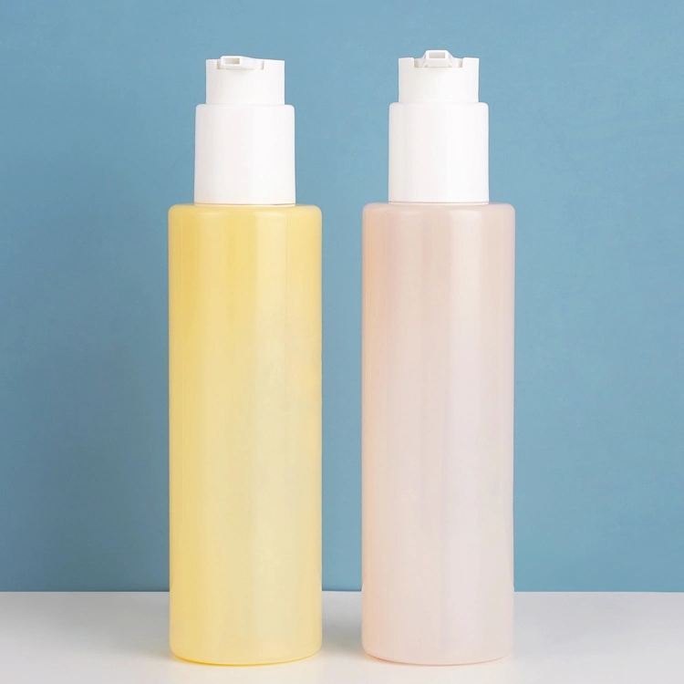 250ml Flat Shoulder Emulsion Bottle Plastic Pump Bottle Containers Shampoo Container Skincare Body Lotion Pump Bottle