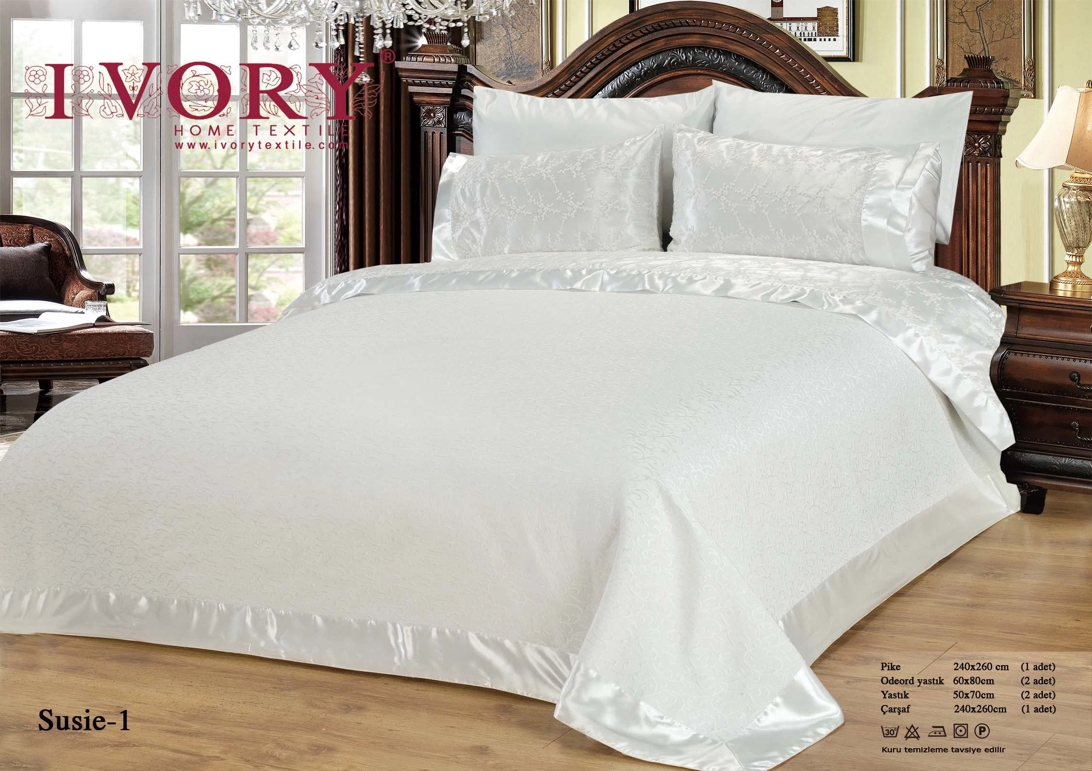 Bedding Bedsheet Jacquard Satin Bed Sheet Set Wholesale/Supplier Bed Sheets