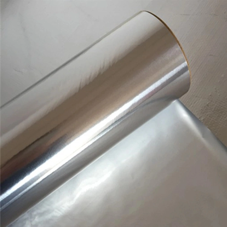 6/8/9/10/12 /23/30 Mic Metallized Mirror Pet Film Polyester Packaging Film