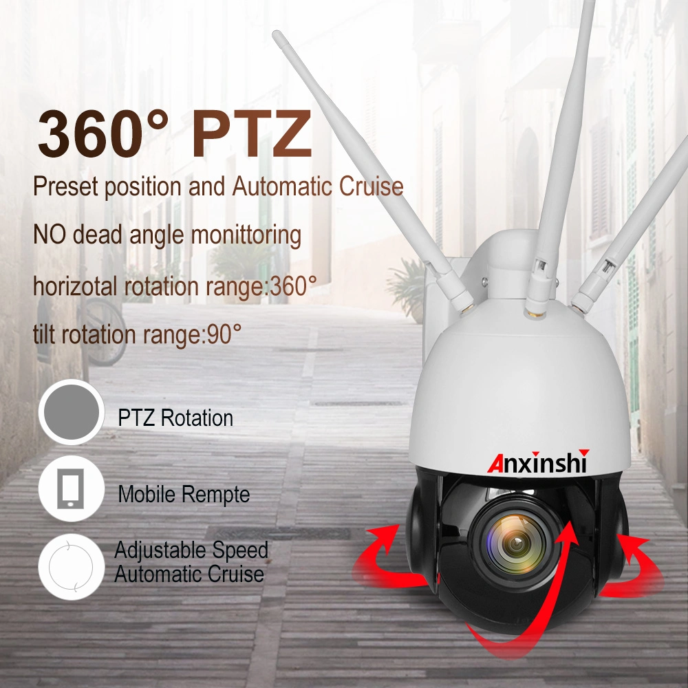 Pan/Tilt/Zoom Security Camera System IP PTZ Camera Full HD 2MP 1080P 20X Dome Camera