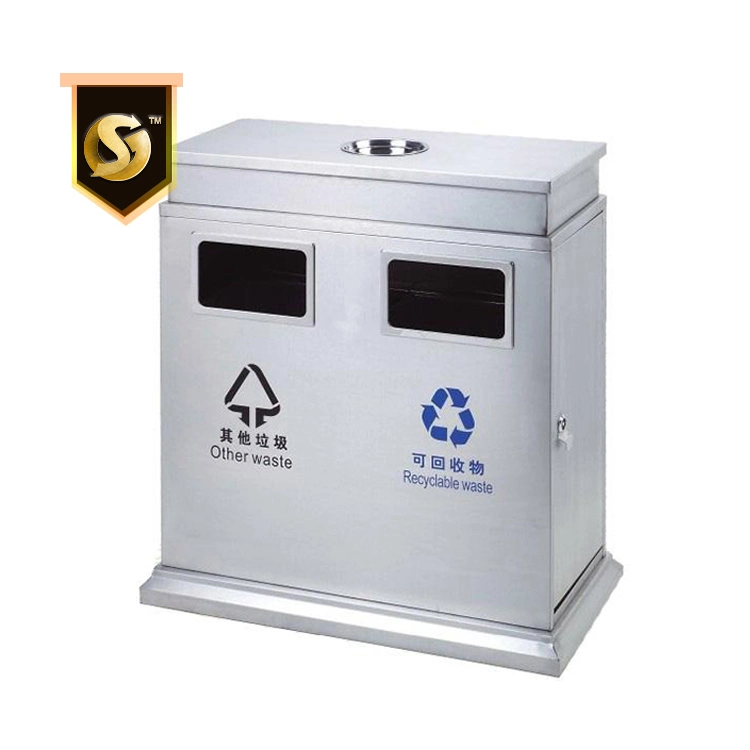 Custom Wastebin Rubbish Recycle Bin Outdoor Papelera De Basura