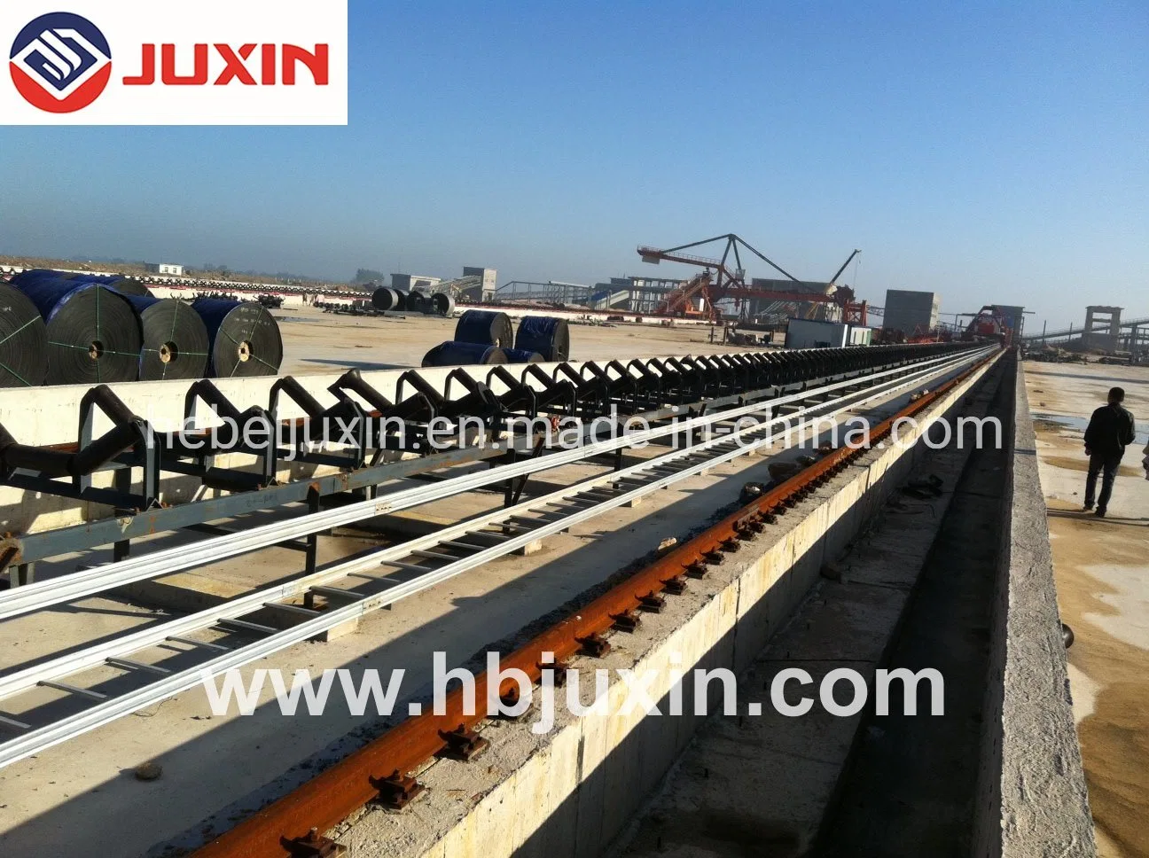 Belt Conveyor for Mining, Cement