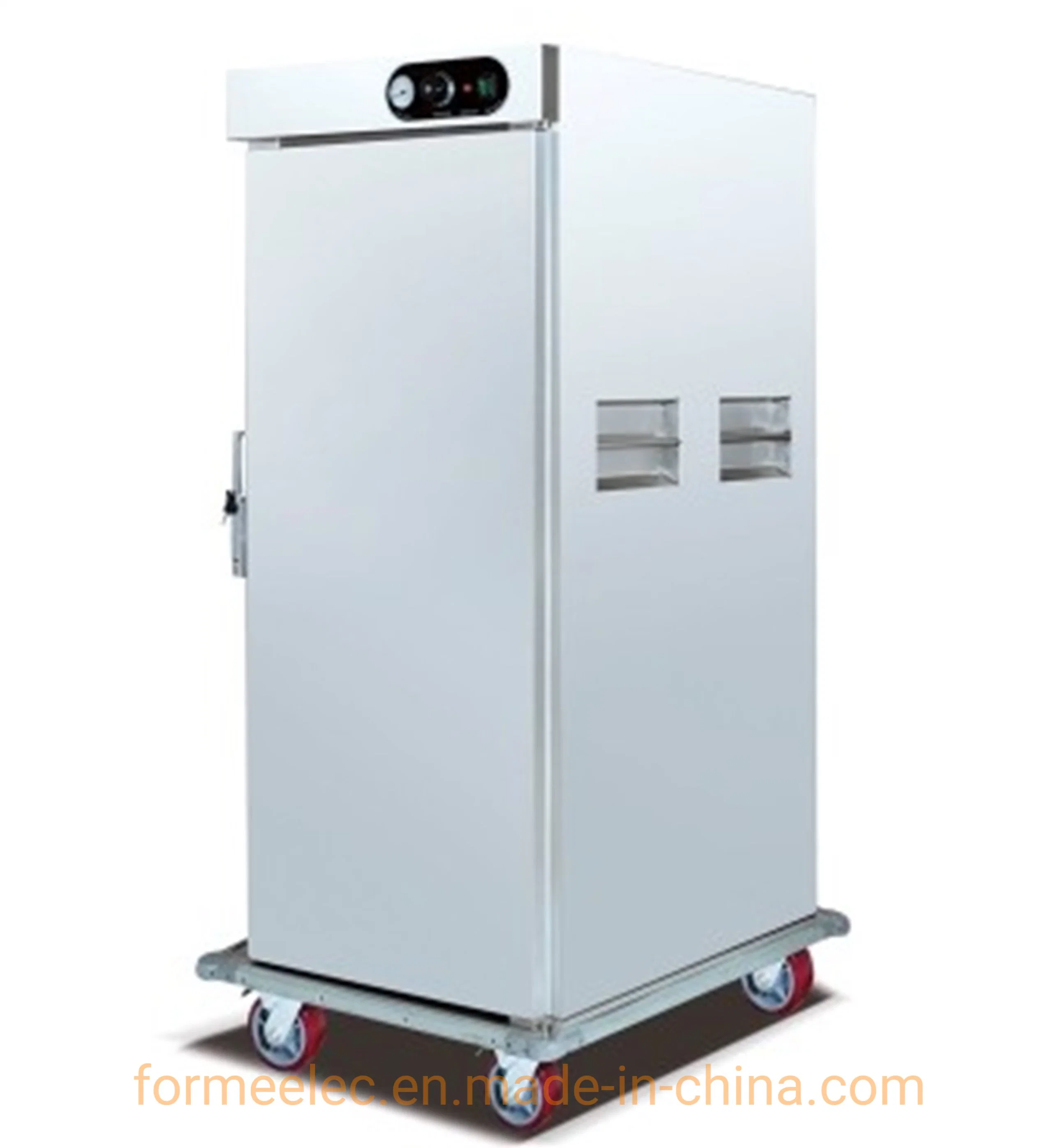 Single Door Electric Steam Cart Banquet Dining Car Double Door Mobile Electric Food Warmer Cabinet