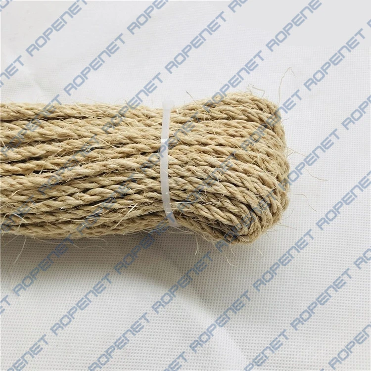 6mm Natural Sisal Rope, Hemp Rope for Repairing, Recovering or DIY Scratcher