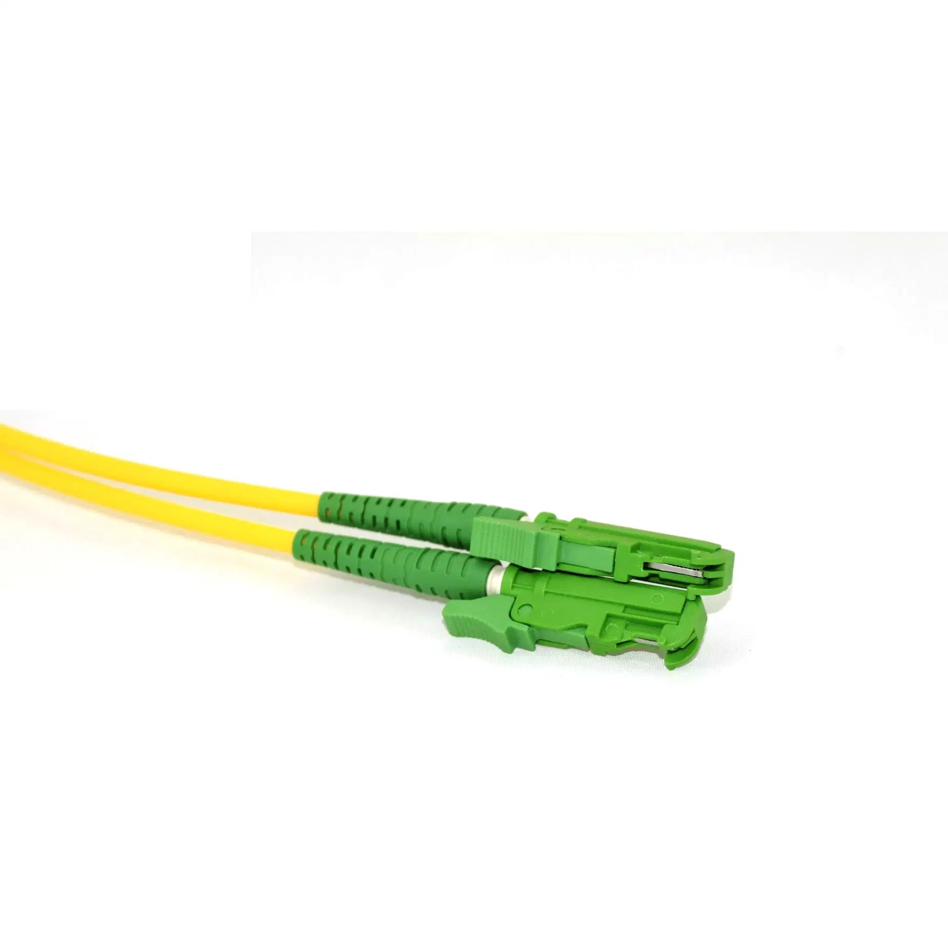 E2000/APC-E2000/APC cable de conexión de fibra de caída dúplex de modo único de alta calidad E2000 cable de fibra