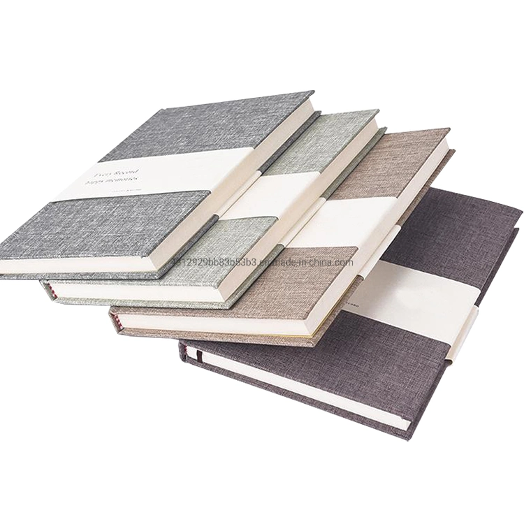 2021 Les plus populaires en usine d'impression de haute qualité Tissu Tissu disque lié Journal Planificateur pour ordinateur portable avec pochette et le manchon