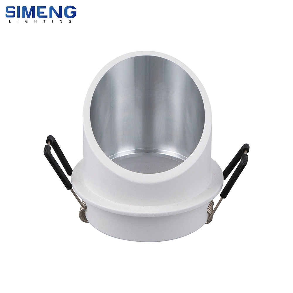 Customization Aluminum Sand Black & Sand White Indoor Commercial Interior Spotlight Downlight