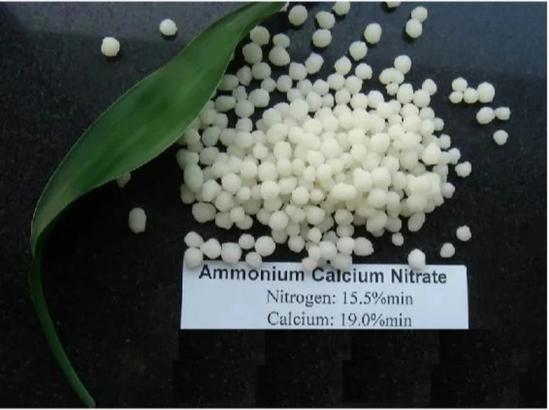 نترات الكالسيوم من الأمونيوم (يمكن: 19% دقيقة؛ N15.5% دقيقة)