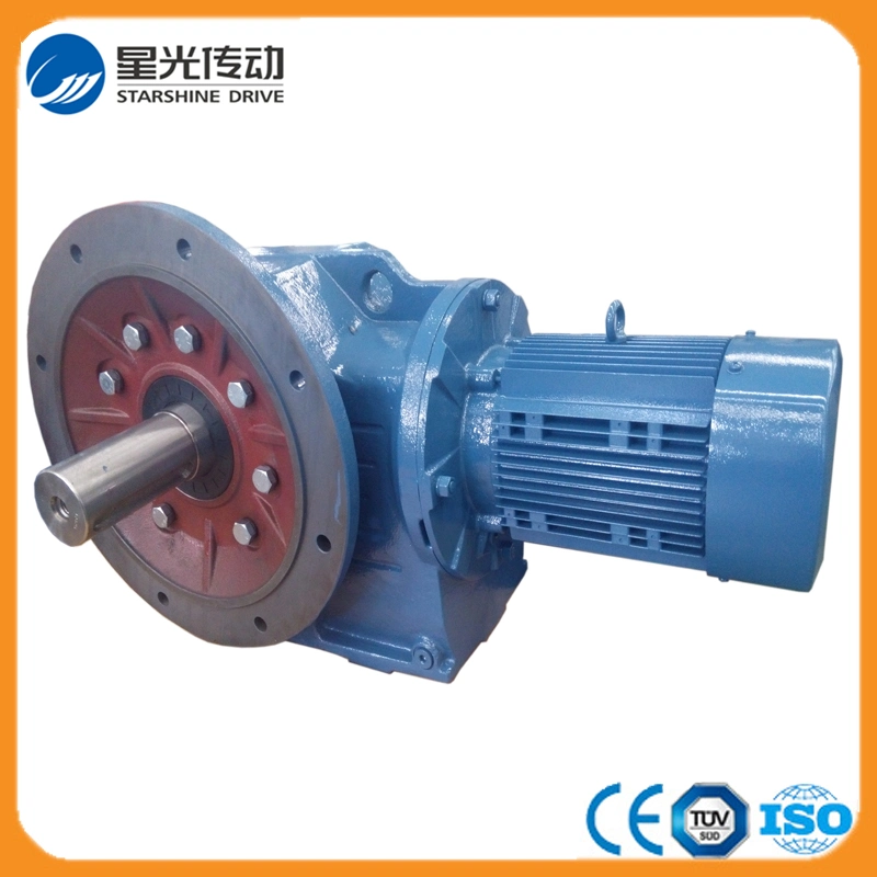 K47 Series Helical Bevel Helical Geared Motor with Foot Mounted