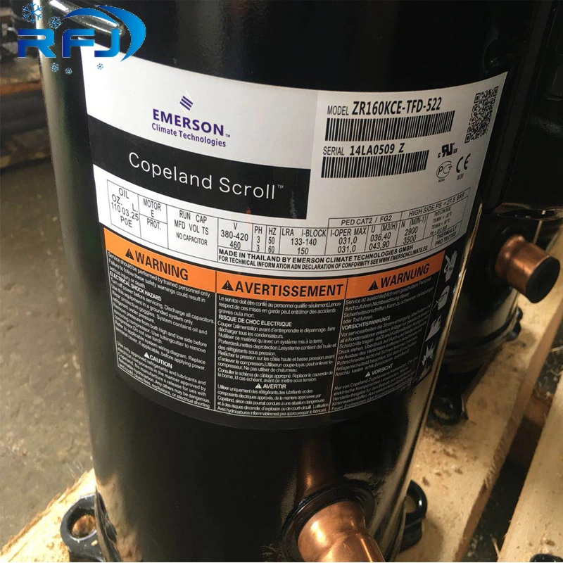 R407 Zr19m3e-Twd-561 Scroll Hermetic Refrigeration Compressor