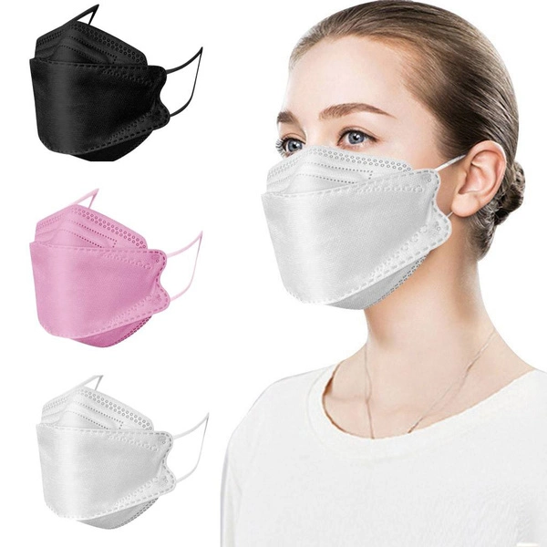 Kf94 Disposable Protective Adult Fish Shaped Mask Face Mask Design Kf94