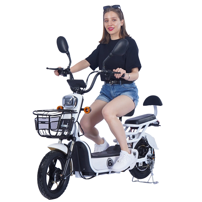 Bicicleta Eléctrica Ebike 350W adultos Scooter eléctrico con baterías 48V13ah