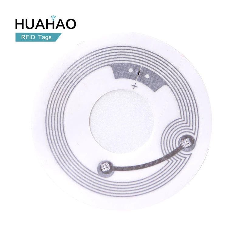 Una muestra gratis! Huahao personalizados Fabricante de RFID Hf etiquetas NFC 13.56MHz
