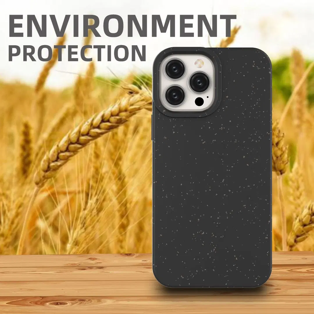 Latest Eco-Friendly Biodegradable Phone Cover Wholesale Mobile Phone Case for I Phonefor Samsung Environment Protection Back Cover Mobile Cell Phone Accessories