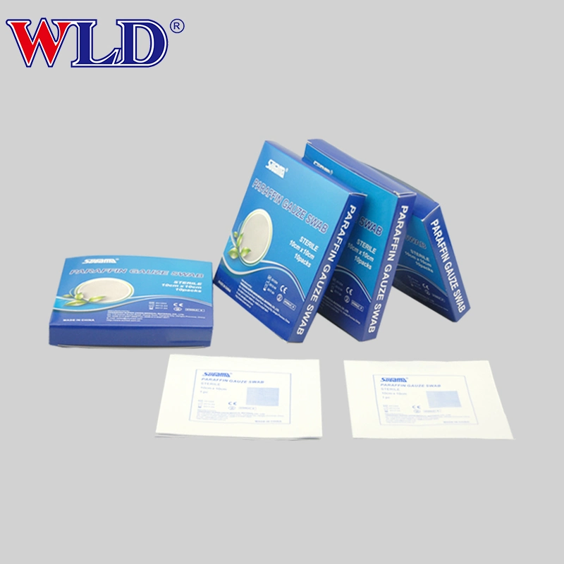 Logo Printing Gamma Sugama, Zhuohe, Wld Vaseline Swab with Factory Price Gauze