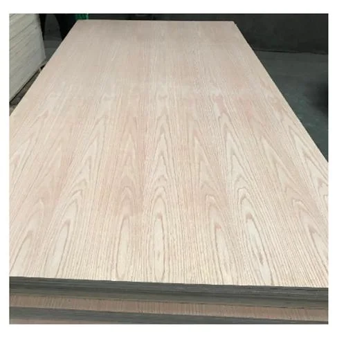 Factory Direct Sales Okoume Red Oak Bintangor Face Wood Natural Veneer Panel