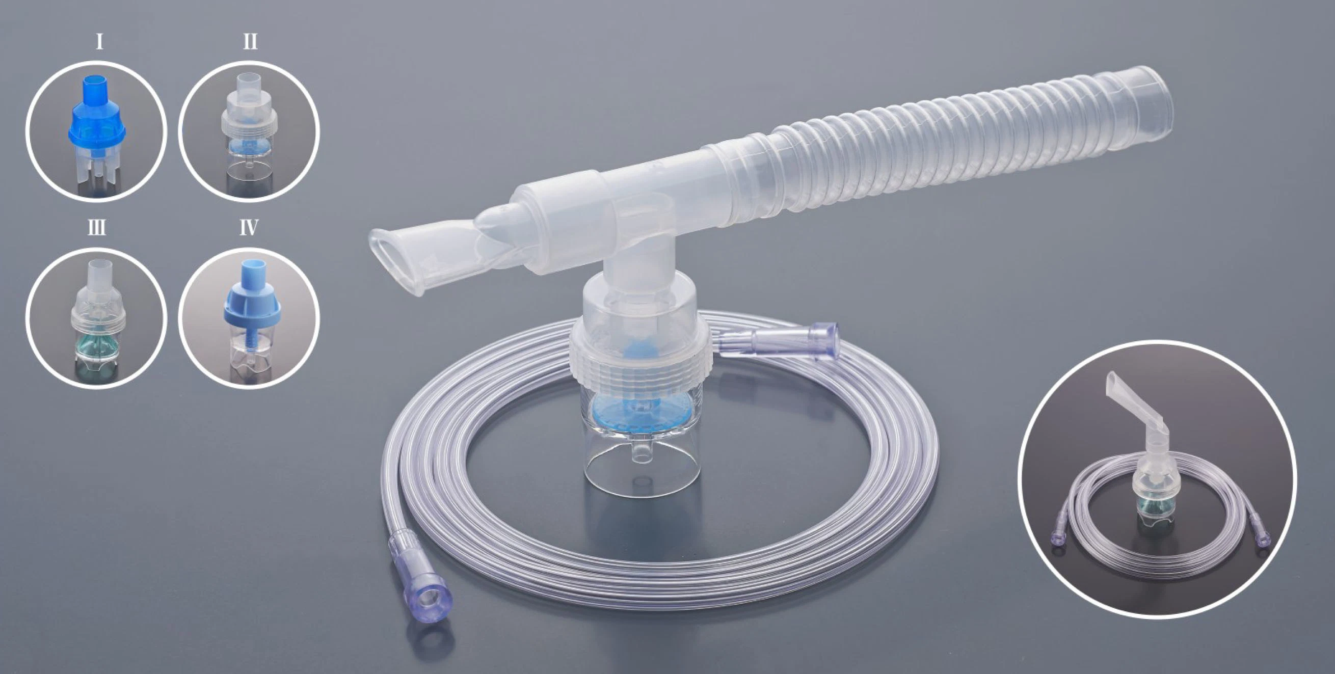 Medical Consumable Surgical Sterile Nebulizer Kits with Mask and Tubing