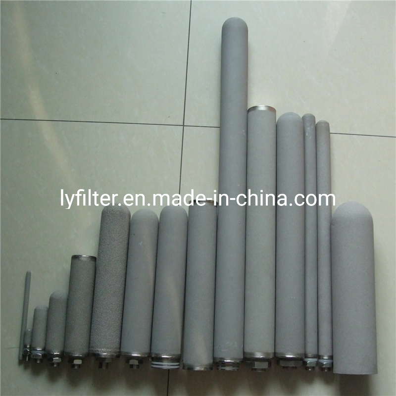 OEM Micro Porous Sintered Titan Pulver Rohre Titan Filterpatrone / Kerze / Stange / Rohr