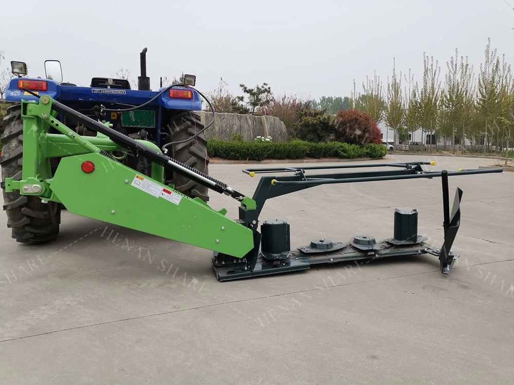 5 disque de la faucheuse du tracteur Faucheuse à disque rotatif de prise de force de l'herbe de la faucheuse