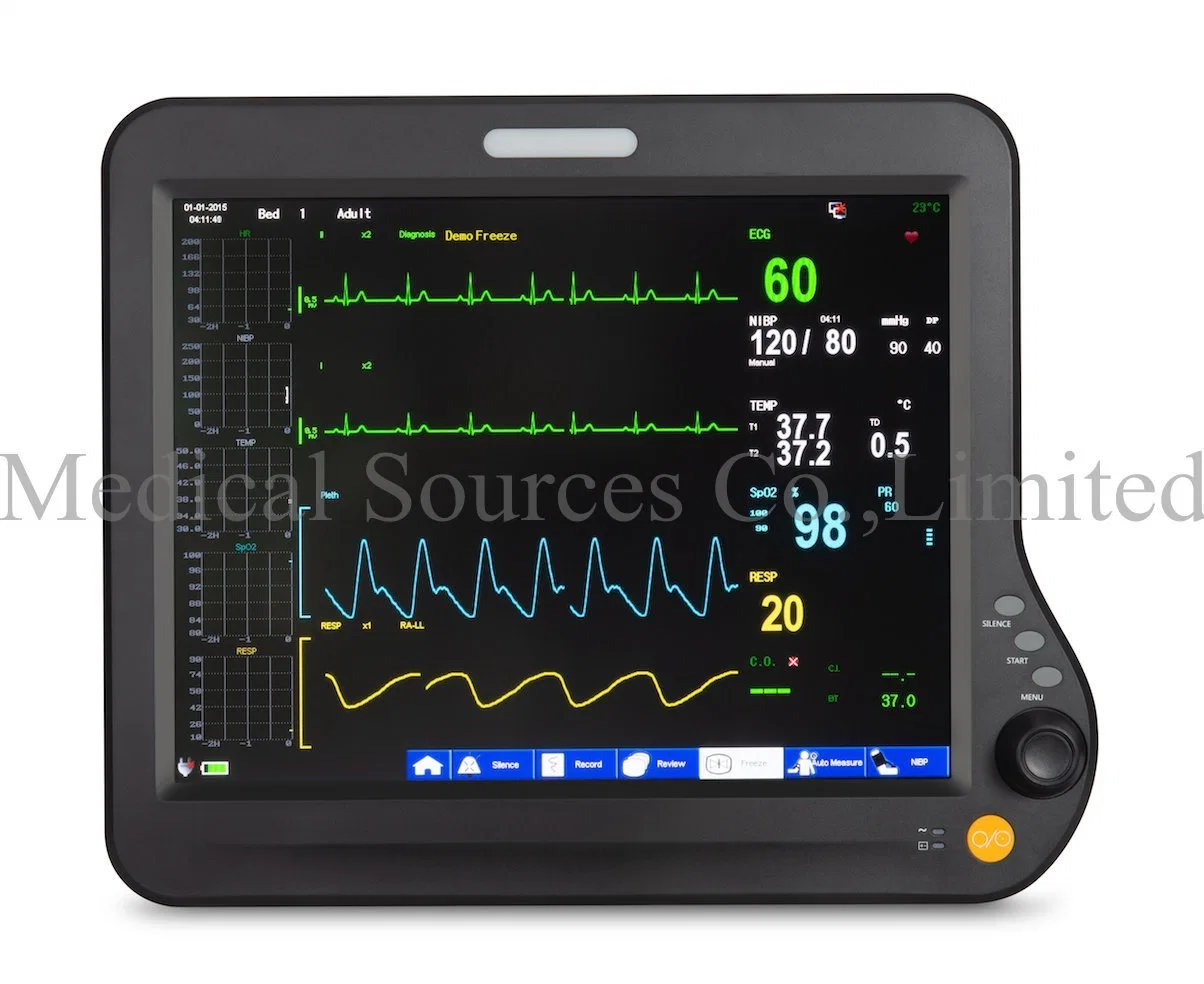 (MS-8500) Factory Price Multi-Parameter ECG Medical Equipment Patient Monitor