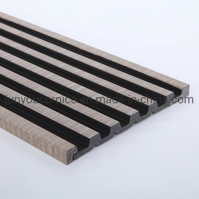 Luxury Designs Interior Decorative Polystyrene Plastic Material PS Fluted Wall Panel