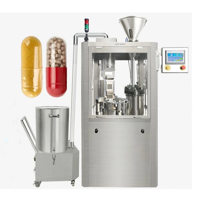 Njp 800 Automatic Pill Mini Empty Hard Capsule Filling Machine China Manufacturer Competitive Price