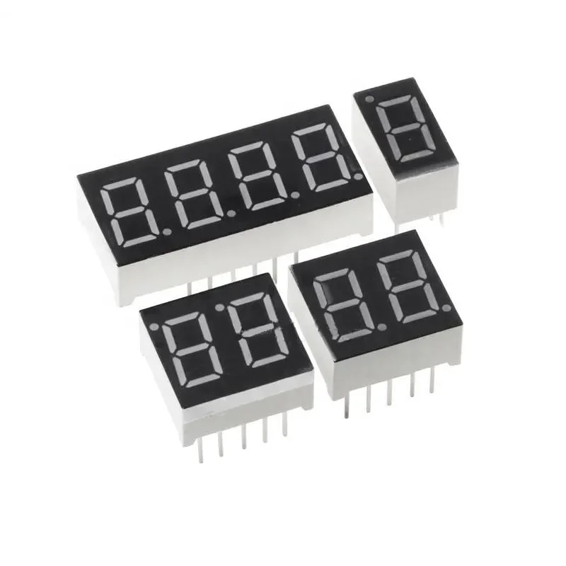 LED Display Common Anode Cathode Digital Tube 1bit 3bit 4bit 7segment Factory