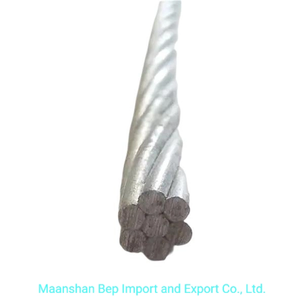 High Quality 1X7 Zinc-Coated Galvanized Wire Steel Cable Strand