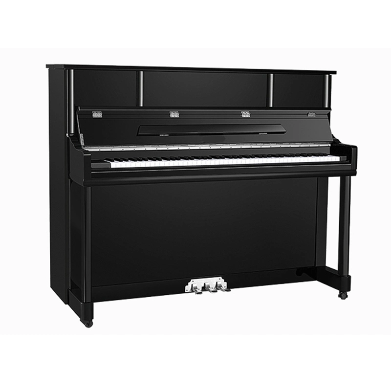 Instrumento musical Middleford clave 88 de color negro piano vertical hasta110cm.