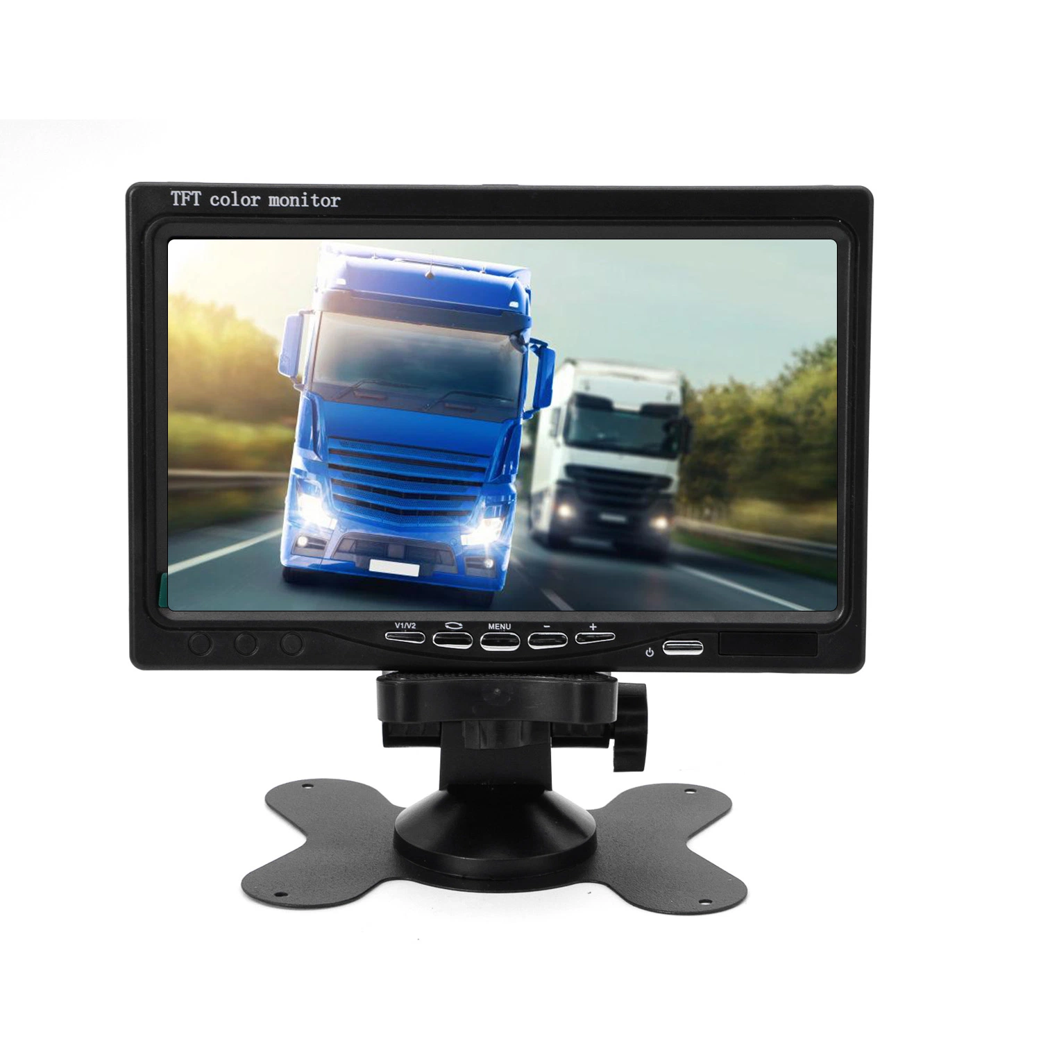 Monitor TFT digital de 7 pulgadas con pantalla LED y monitor de vídeo para coche