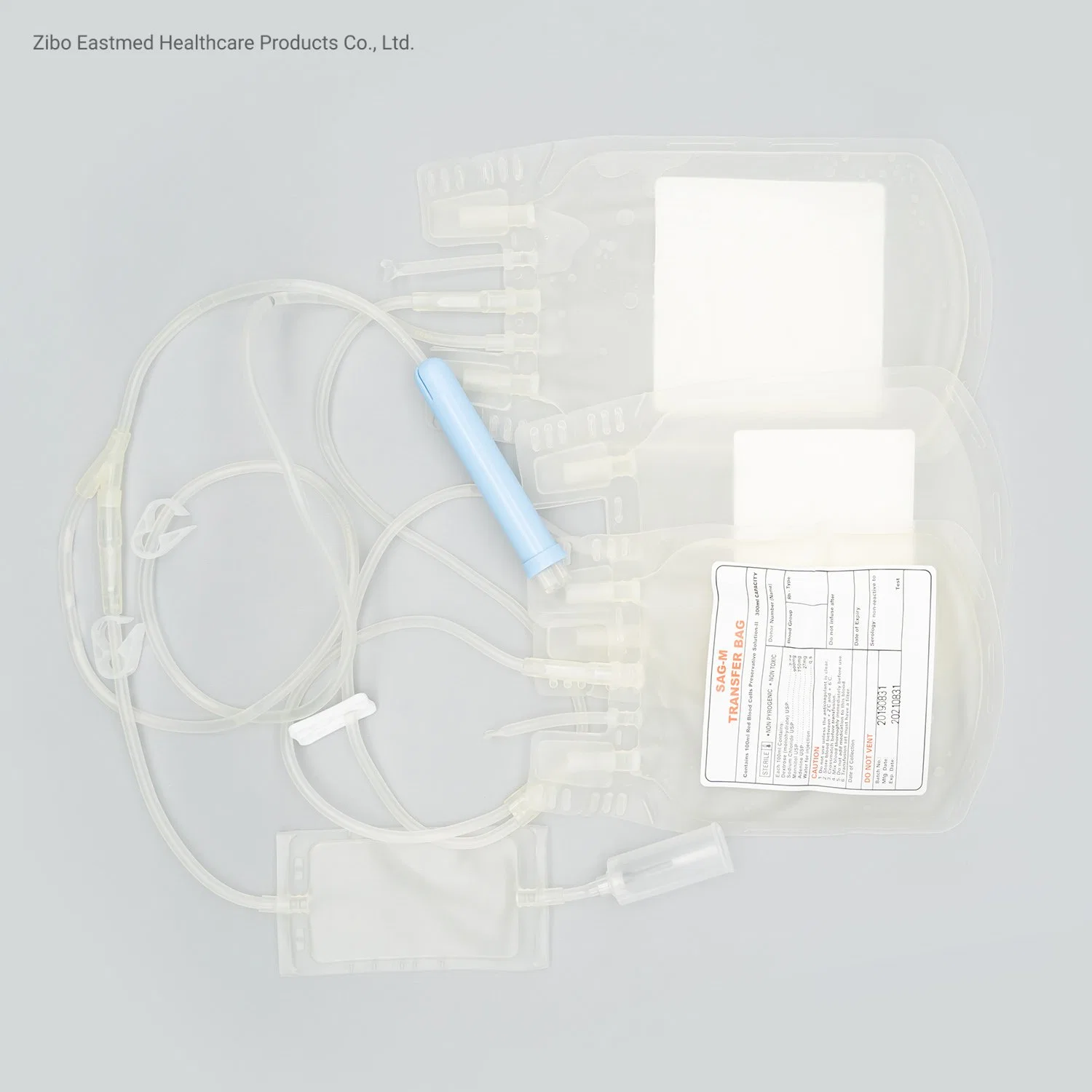 Medical OEM Disposable Blood Bag for Human with CE Cpd 350ml 450ml