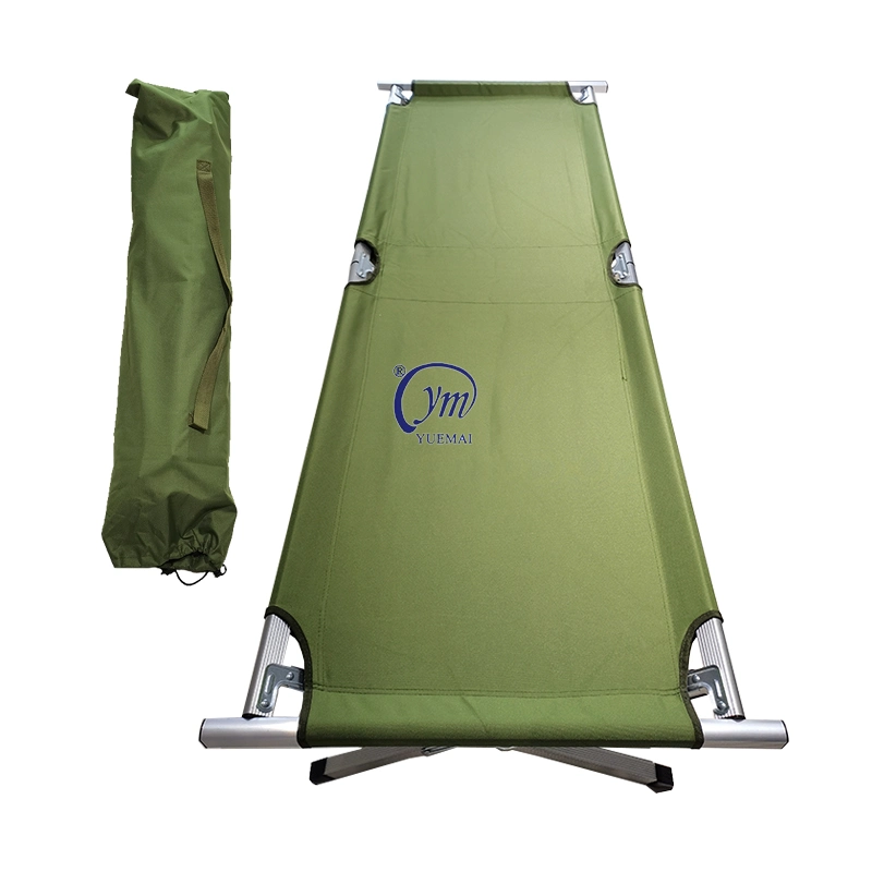 Châssis en aluminium portable de plein air Camping Bed militaire de l'armée