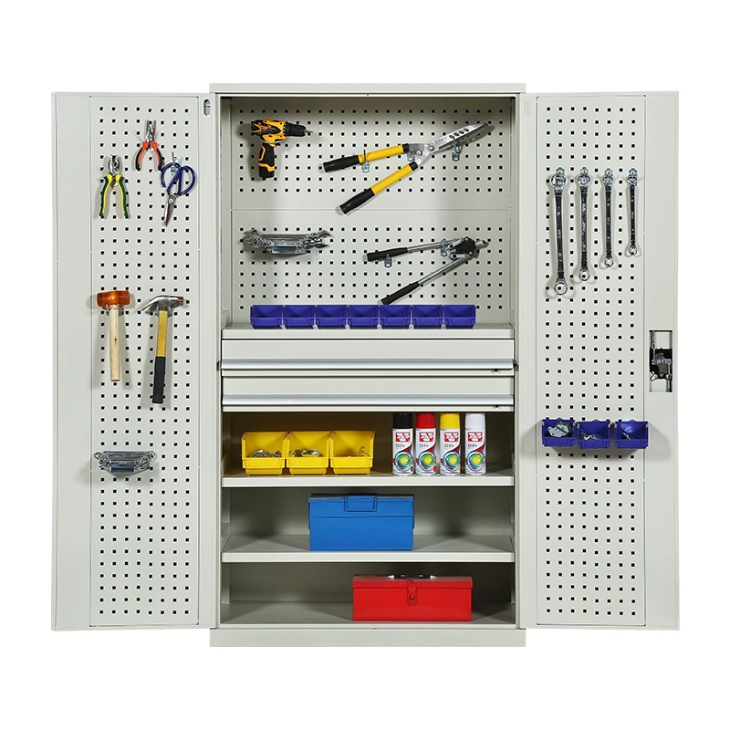 Efficient Organization with a Mobile Garage Cabinet