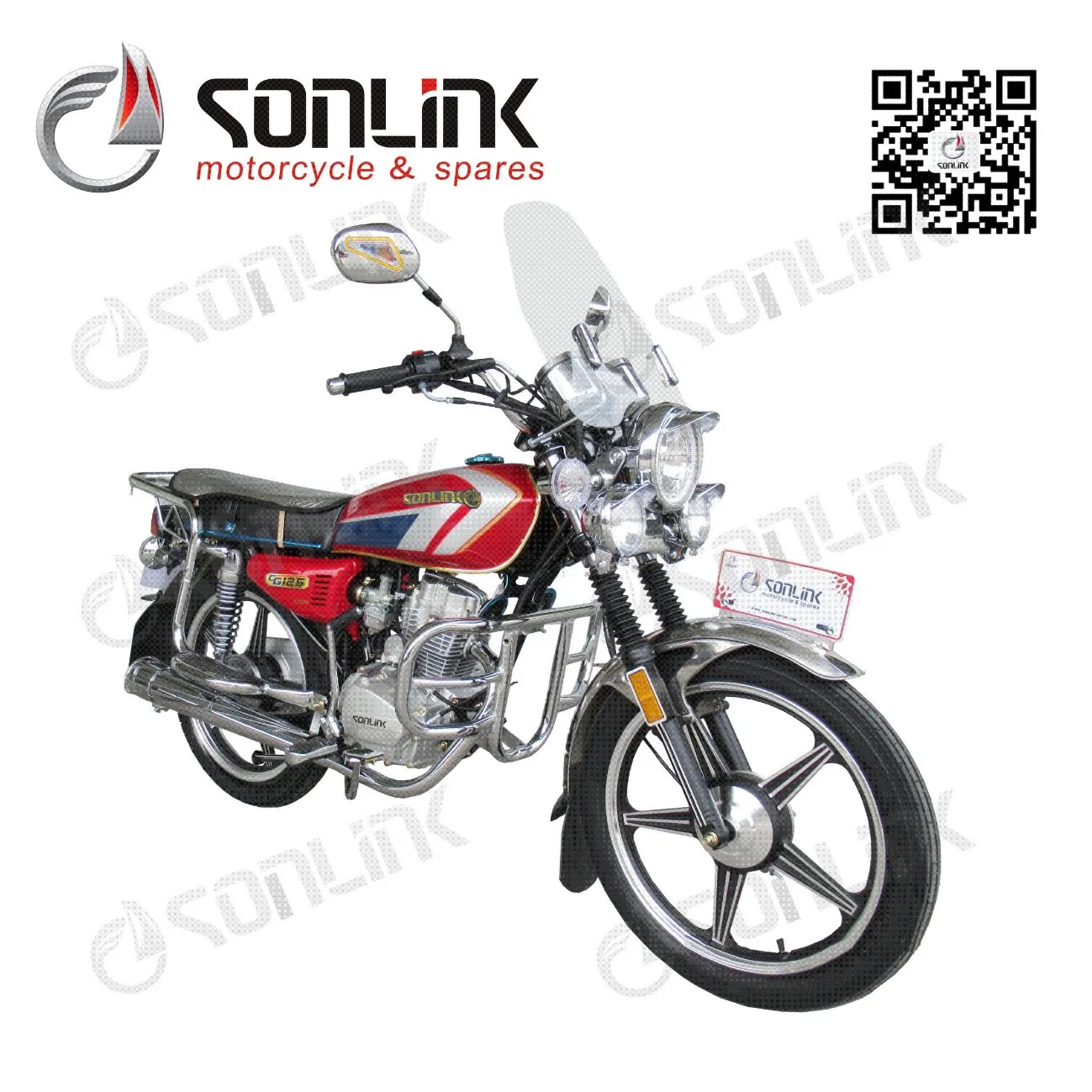 125CC/150cc Modelo Cg125/Cg150 (SL125-D1) Motocicleta/Motorcycle De Alta Velocidade