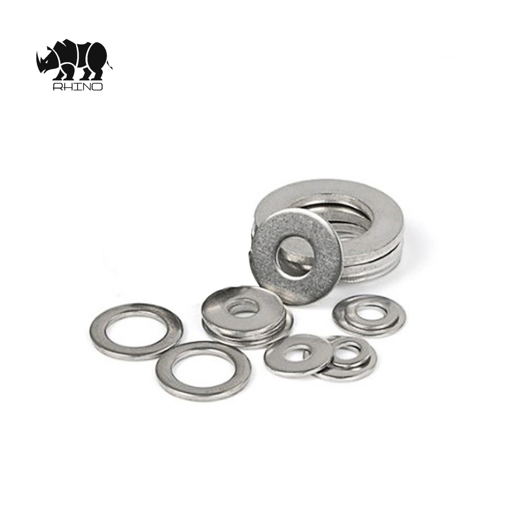 Zinc Galvanized Plain Carbon Steel DIN 125 DIN9021 Flat Washer