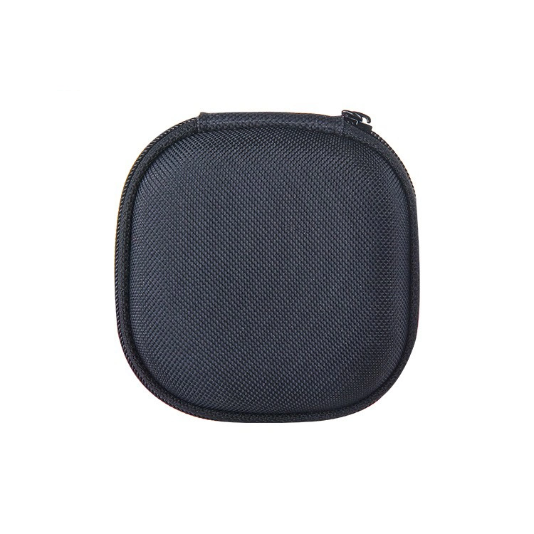 Viagens portátil à prova de água preta de disco EVA Mini Personalizado Estojo rígido para auriculares