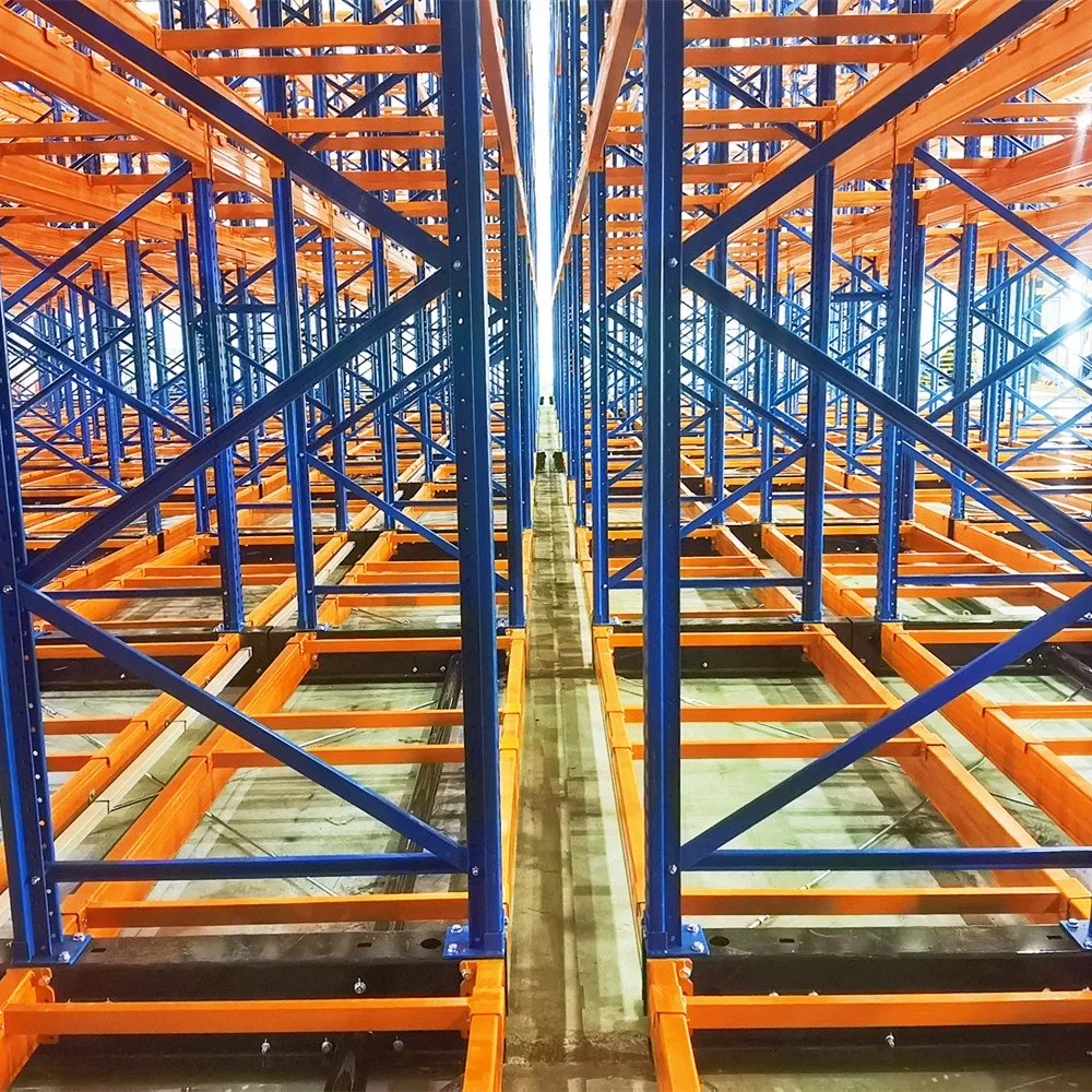 Movable Warehouse Racking with Floor Guide Rail Track