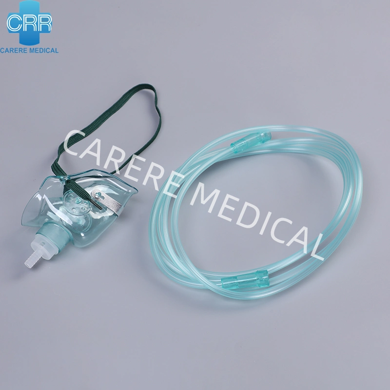 Hospital Machine Face Masks Surgical Supply Sing Use Oxygen Mask Hospital Equipment Disposable Anesthetic Mask China Supplier Face Mask for Adult with CE ISO
