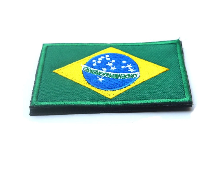 Custom Promotiom Flag Patch, Embroidery Badge, Woven Label (YB-EMBRO-414)