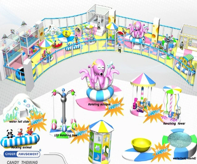 Cheer Amusement Multi-Funtion Motion Soft Play Center Design