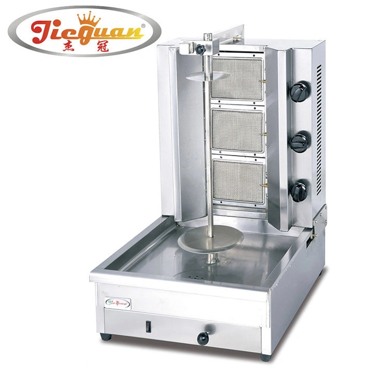 Commercial Gas Vertical Shawarma Machine Spinning Doner Kebab Grill Machine