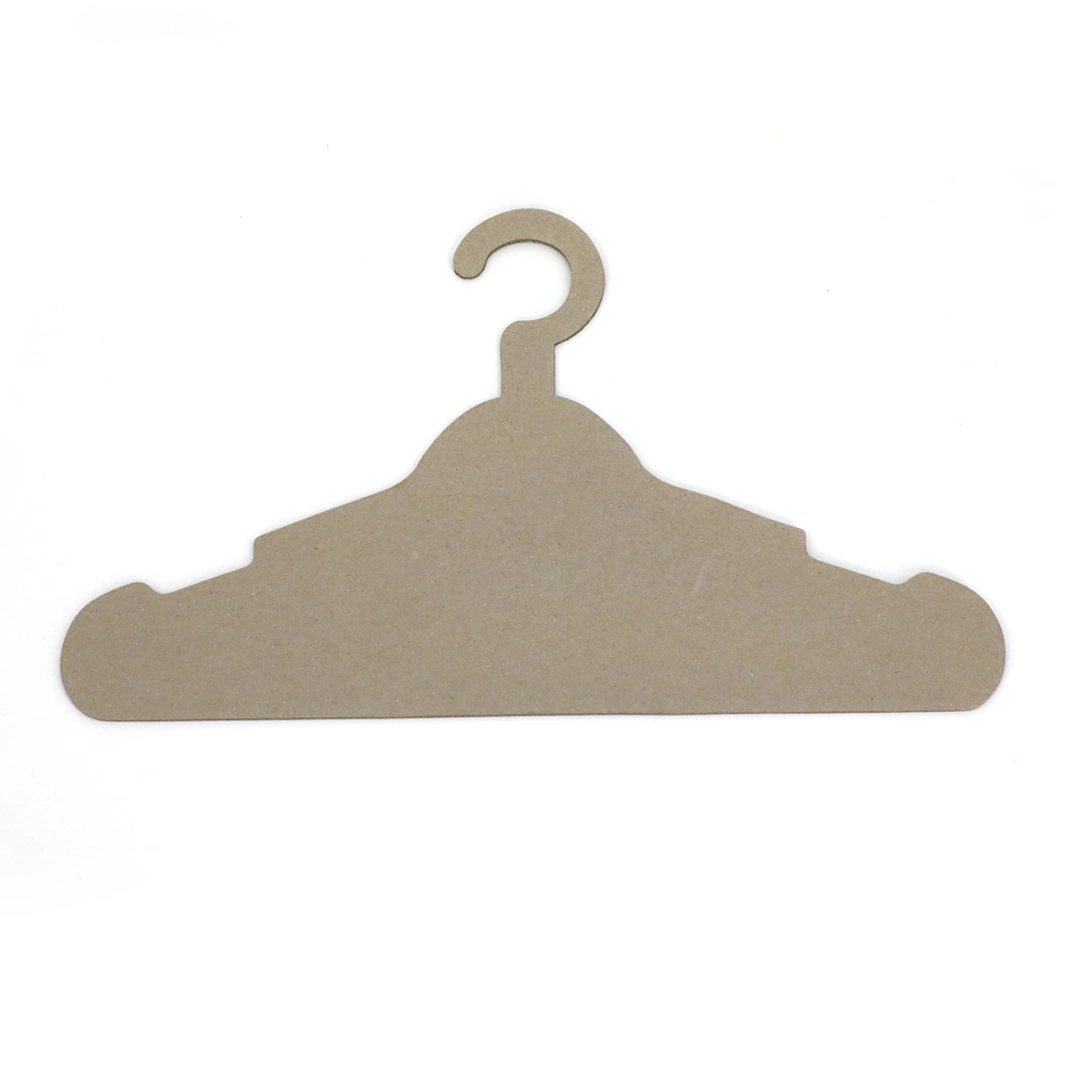 Kraft Paper Cardboard Clothes Hangers Paper Hanger for Fabric Recycled Cardboard Paper Hanger