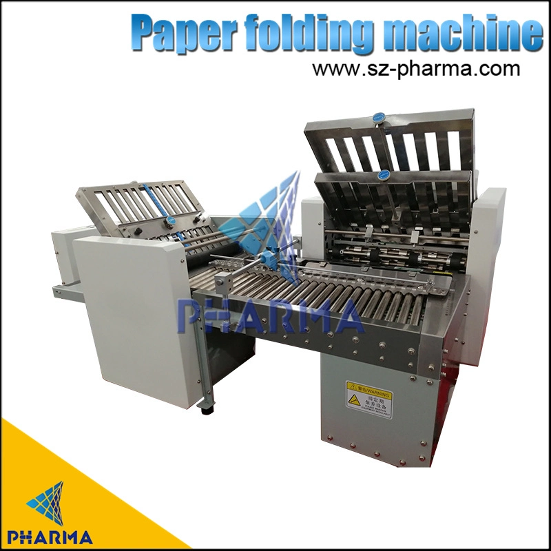 High Speed Cross Fold Paper Folding Machine for User Manuals