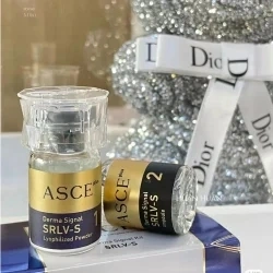 Korea New Asce+Srlv Stem Cell Exosome Premium Skincare Fights Aging and Eliminates Acne Marks and Dull Blemishes Asce Plus